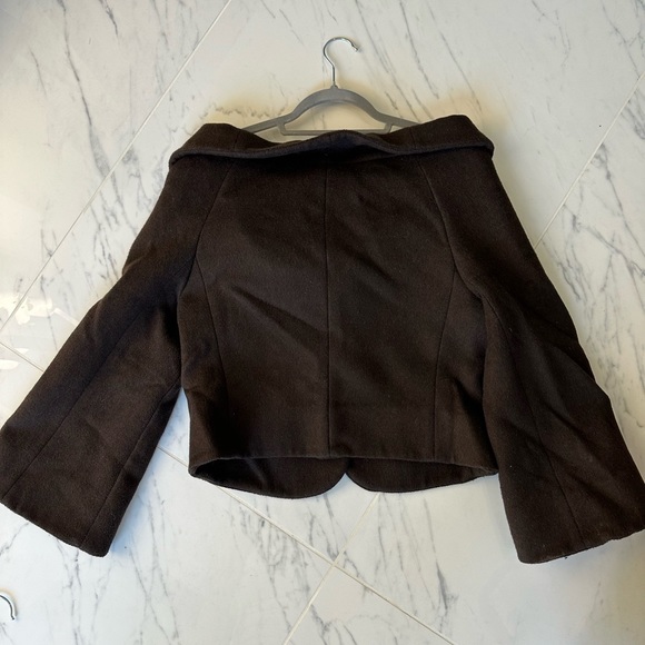 Shawl collar wool jacket SZ MED - Picture 6 of 12